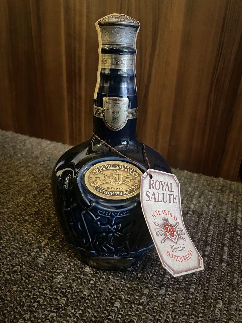  SALUTE ロイヤルサルート 21年　未開封　青陶器ボトル　古酒