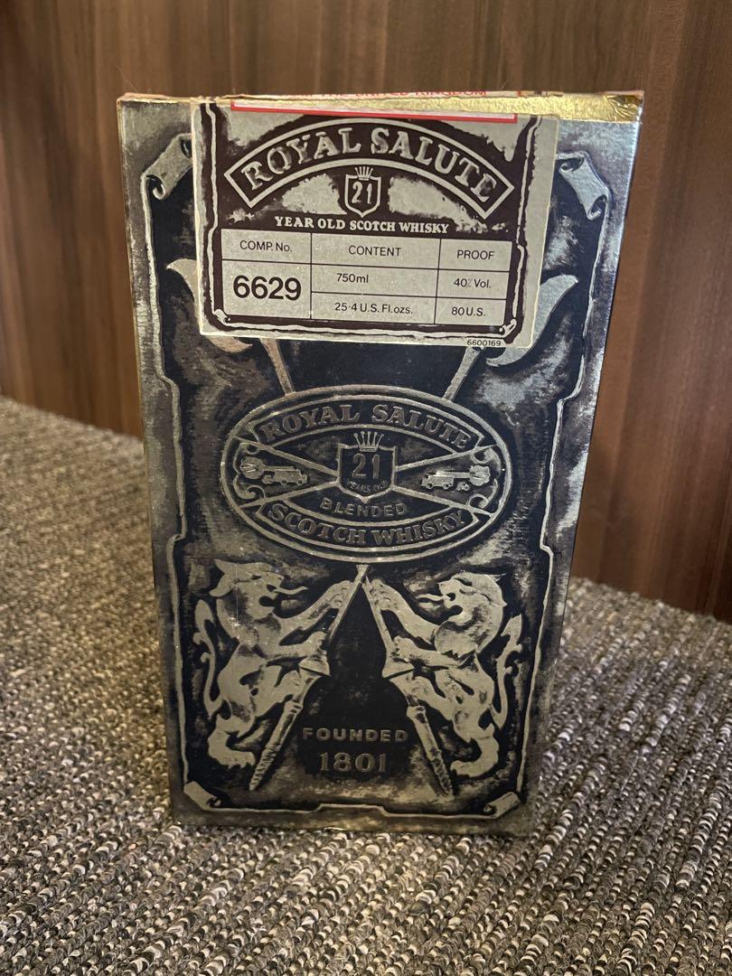  SALUTE ロイヤルサルート 21年　未開封　青陶器ボトル　古酒