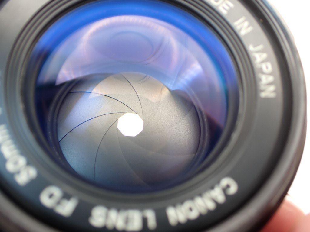 【良品】CANON NEW FD 50mm f1.4 初期不良保証付き
