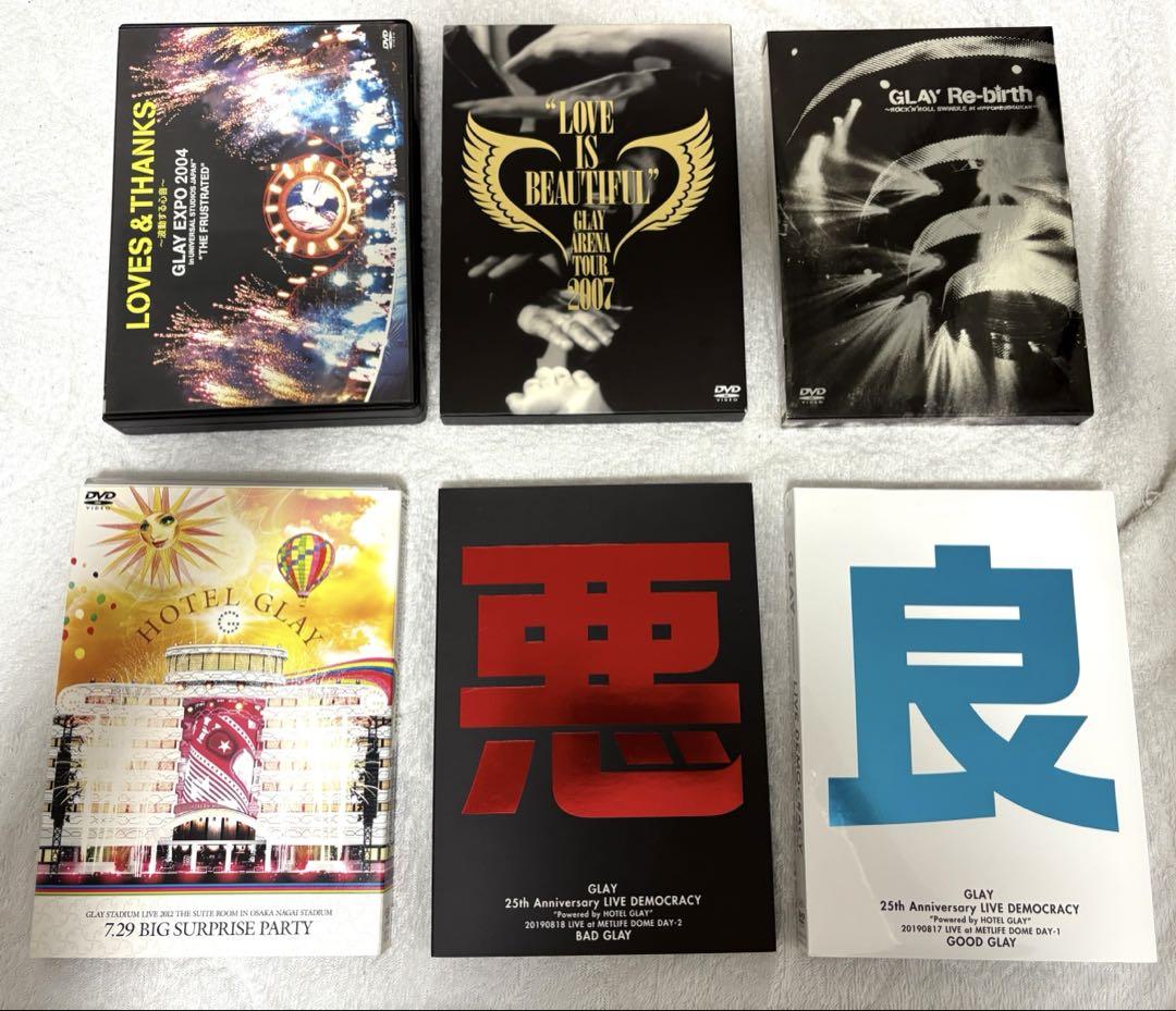 GLAYアリーナツアー“Back To The Pops”、会場販売グッズほか