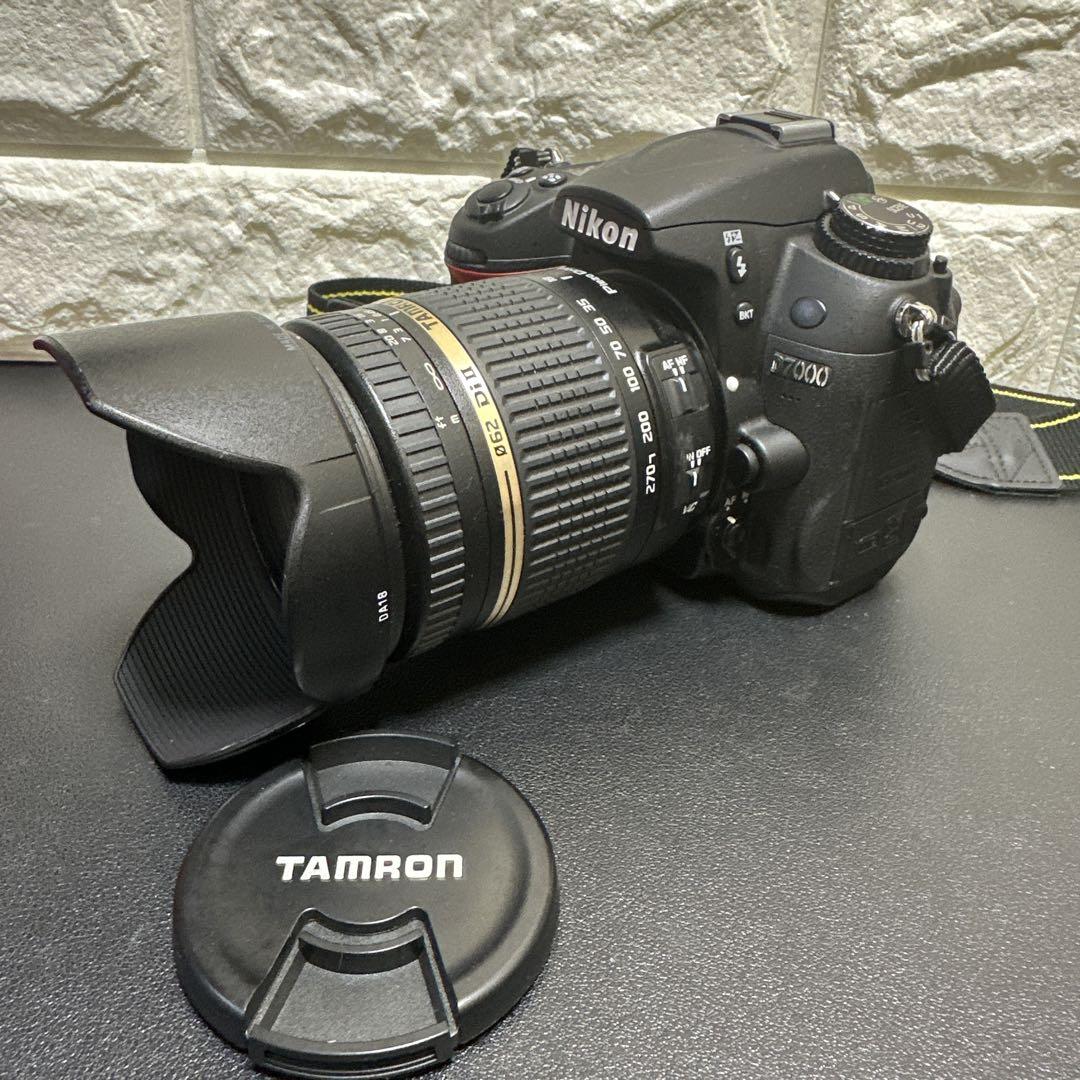Nikon D7000+タムロンレンズセット　一眼レフカメラ　動作確認済　美品