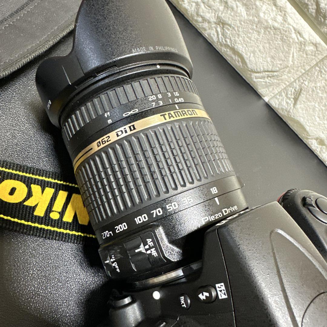 Nikon D7000+タムロンレンズセット　一眼レフカメラ　動作確認済　美品