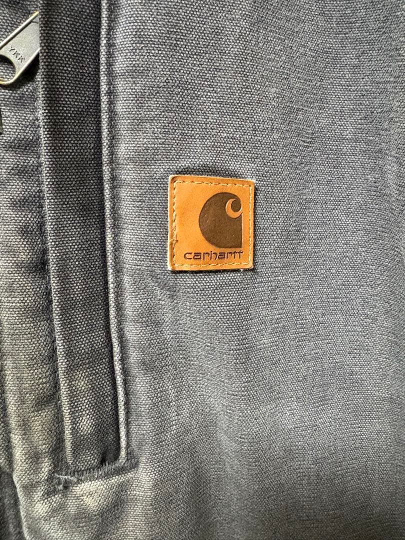 Carhartt フード付きベスト XL TALL グレーXL LL Carhartt WWW_MORNINGWALKER_COM