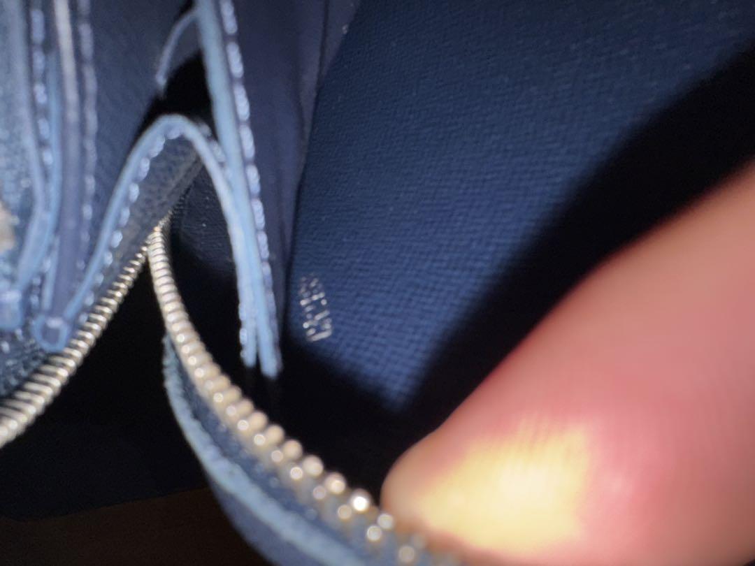 LOUIS VUITTON ジッピーXL ネイビー ブルーマリーヌ LOUIS VUITTON ジッピーXL ネイビー ブルーマリーヌ