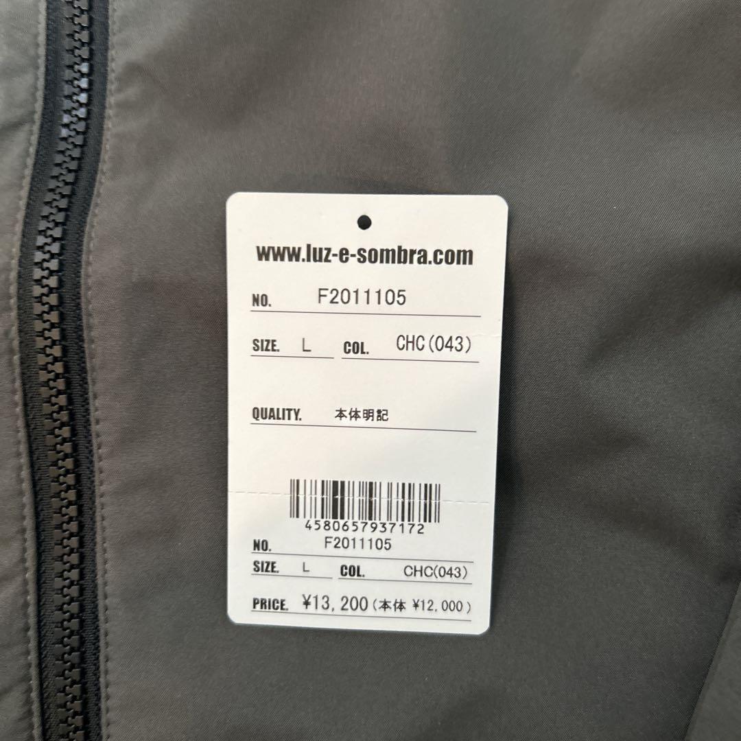LUZeSOMBRA STRETCH TAFTA MESH JKT グレー L