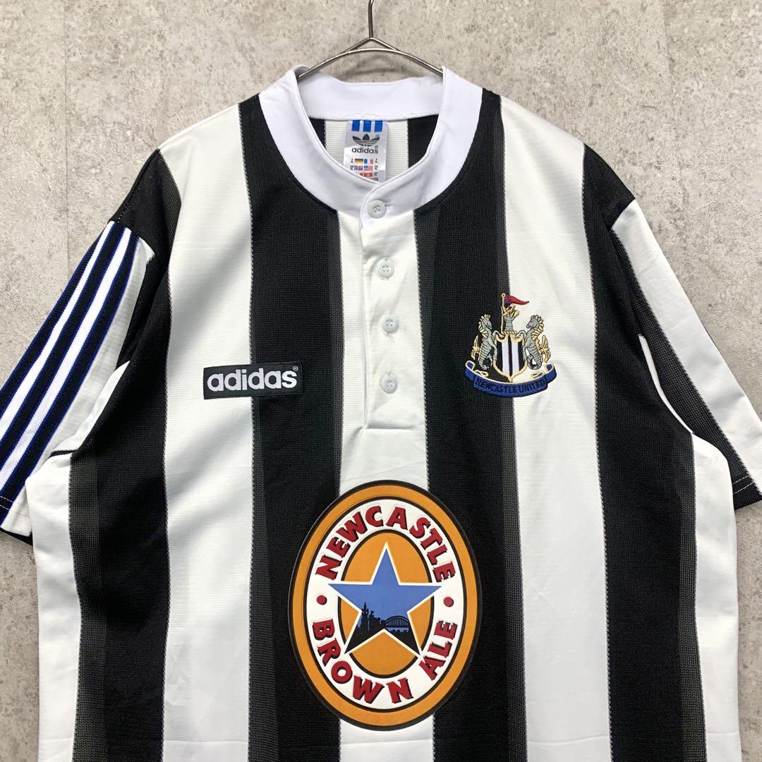 【激レア☆イングランド製90s】アディダス ニューカッスル サッカーシャツ2XL
