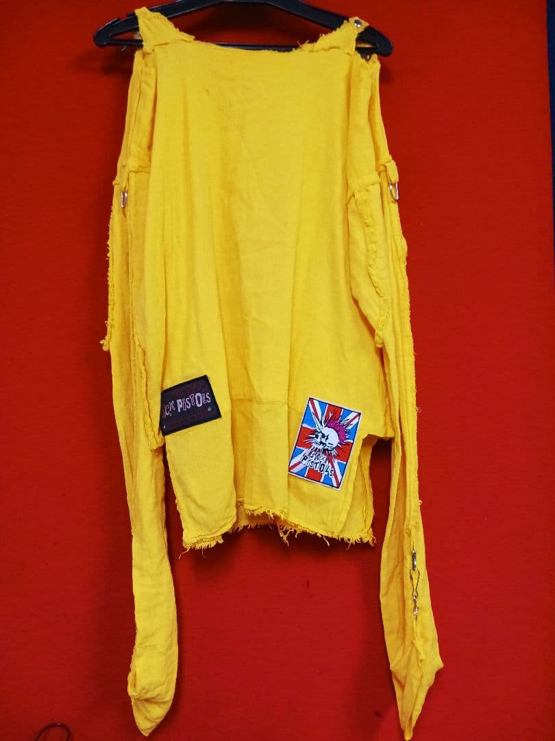 ビンテージ80'sハードコアパンクSEXPISTOLSワッペンガーゼシャツ