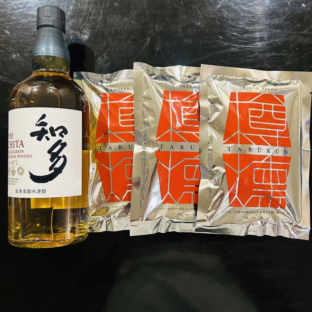 サントリー　知多700ml 1本と山崎蒸溜所　TARUKUN タルクン　3個