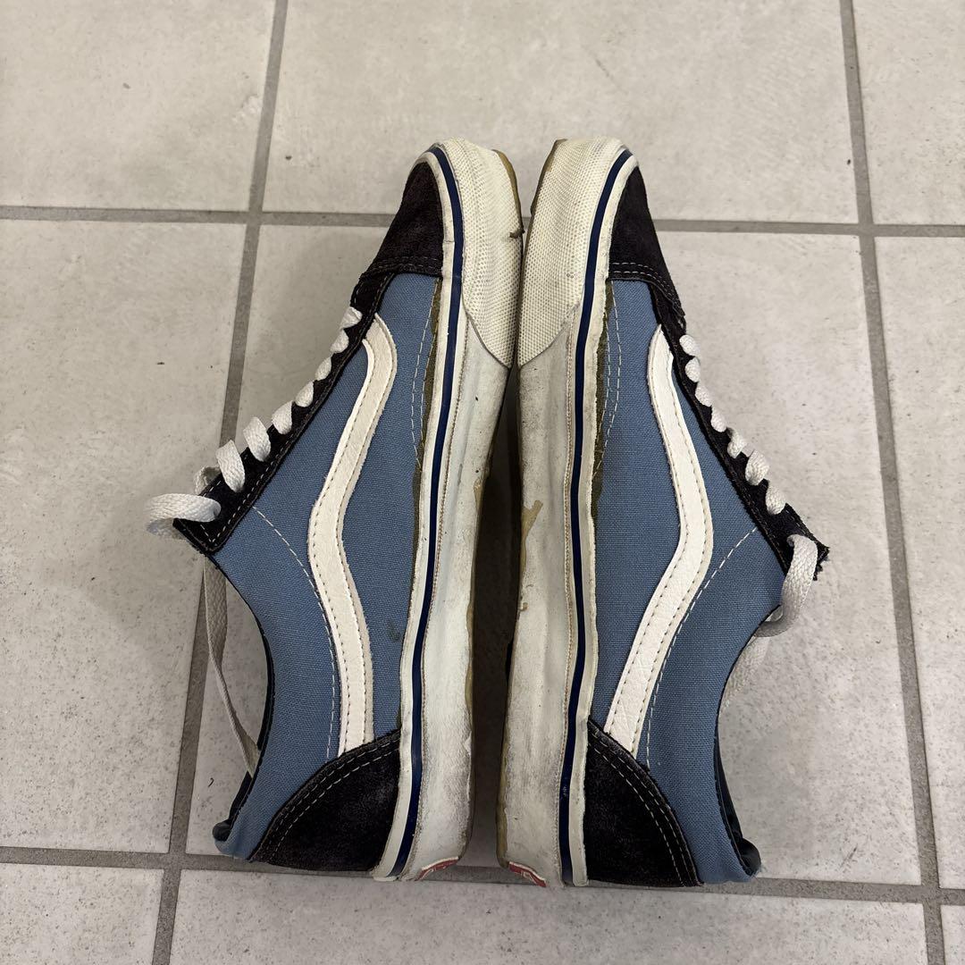 vans usa製　アメリカ　オールドスクール　水色