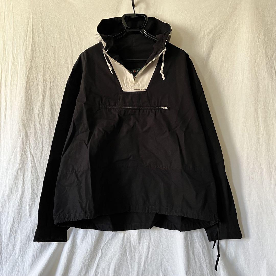 90s 【Vintage J.CREW 2-tone Anorak paker】