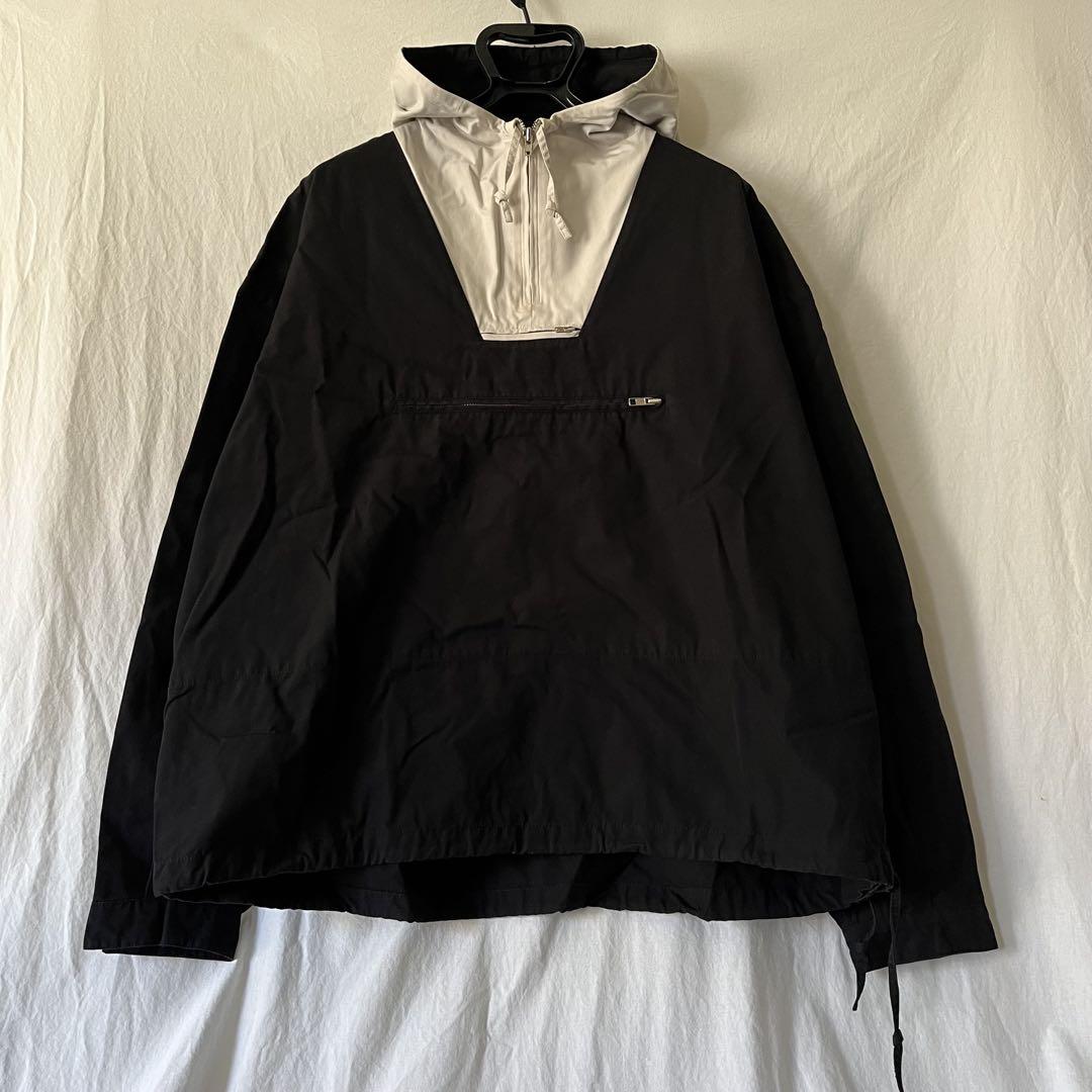 90s 【Vintage J.CREW 2-tone Anorak paker】