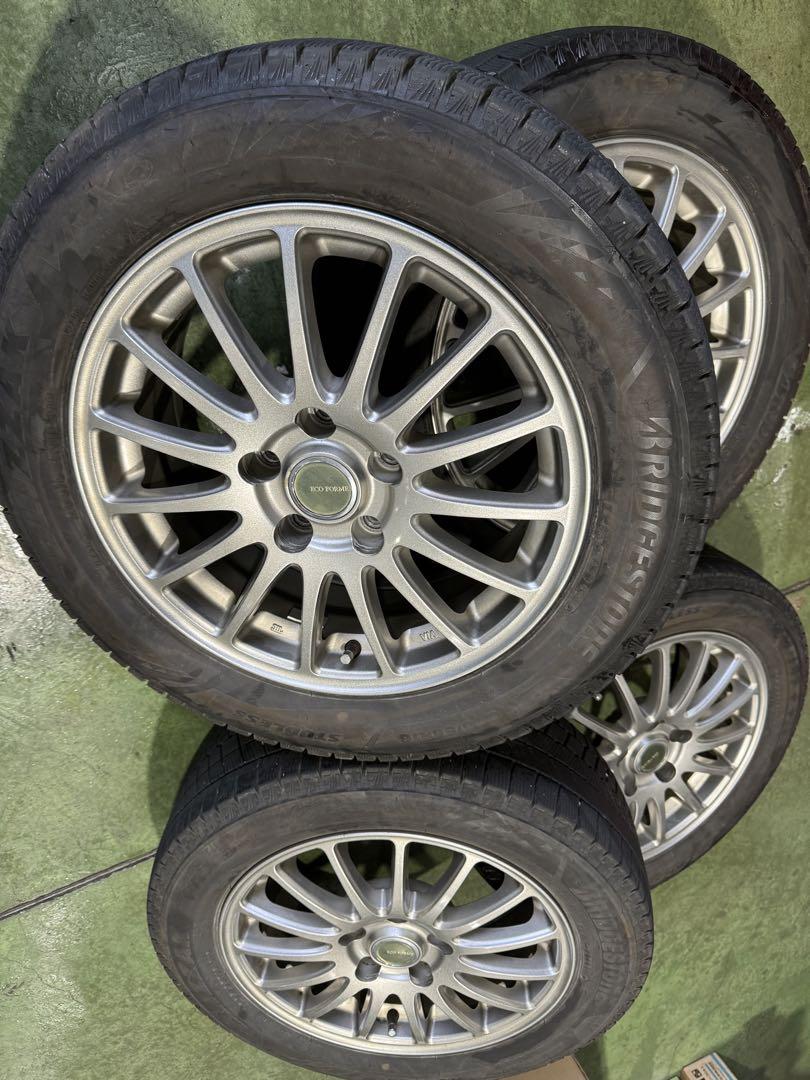 中古　ブリザックVRX3 2021年製ホイールセット16x65 5/114 38