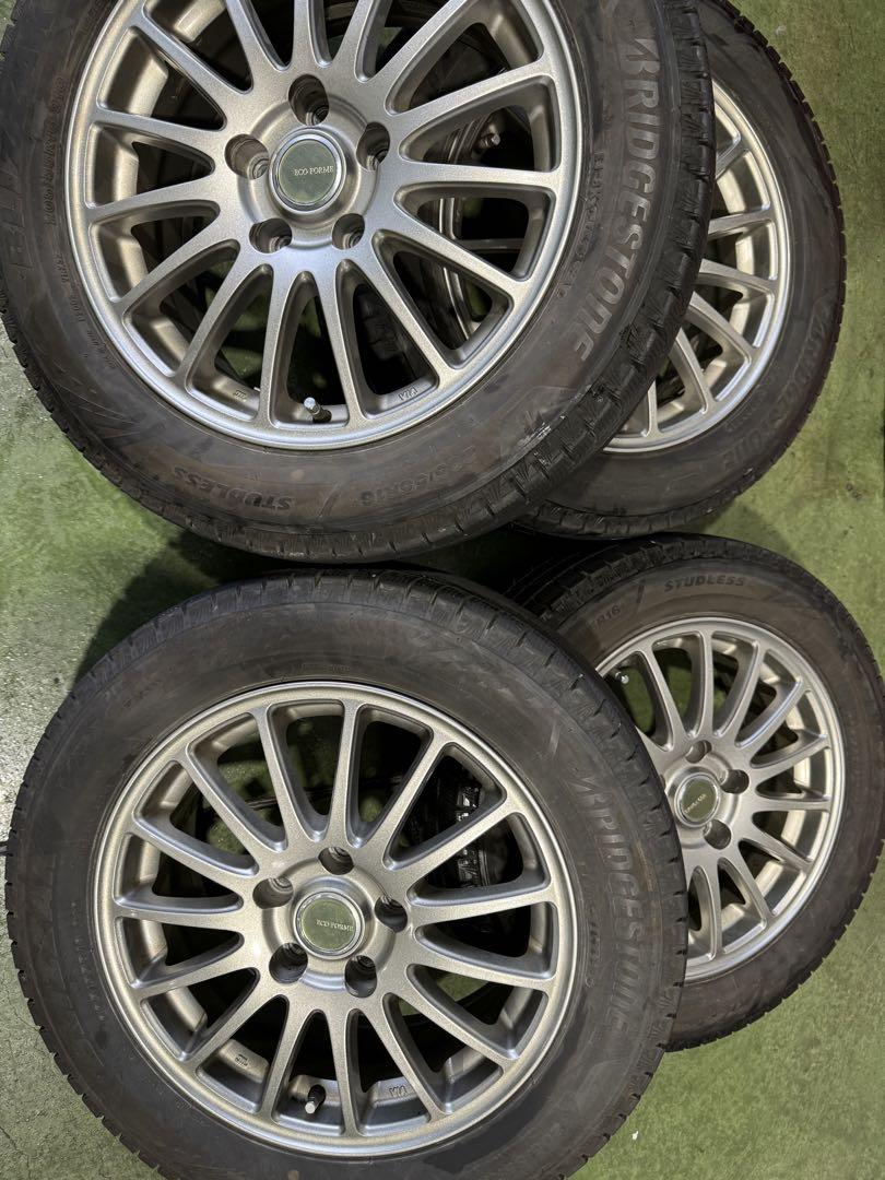 中古　ブリザックVRX3 2021年製ホイールセット16x65 5/114 38 awardsandwinners.com