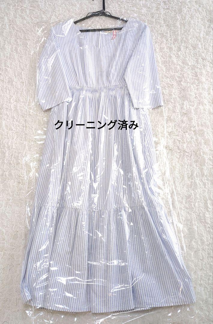 通販 公式サイト - 驚きの激安価格 極美品】ヌキテパ ティアード ロングワンピース Aライン ワンピース