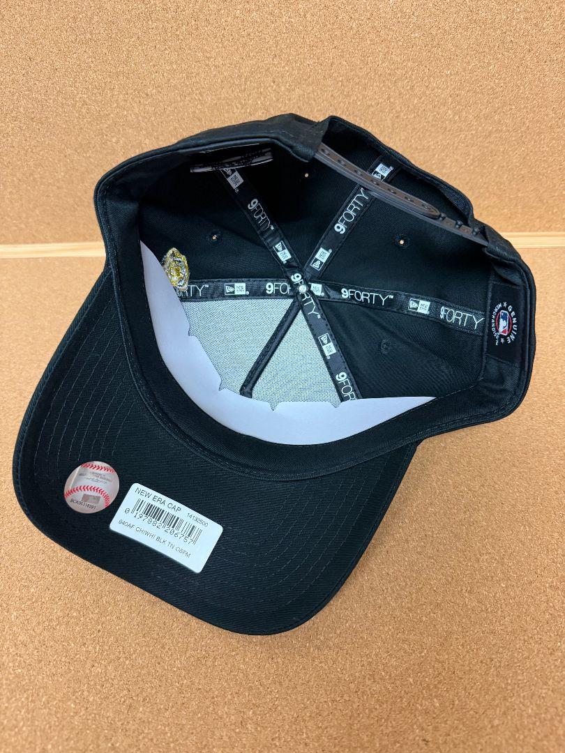Newera シカゴホワイトソックス ローズ刺繍 スナップバックキャップ