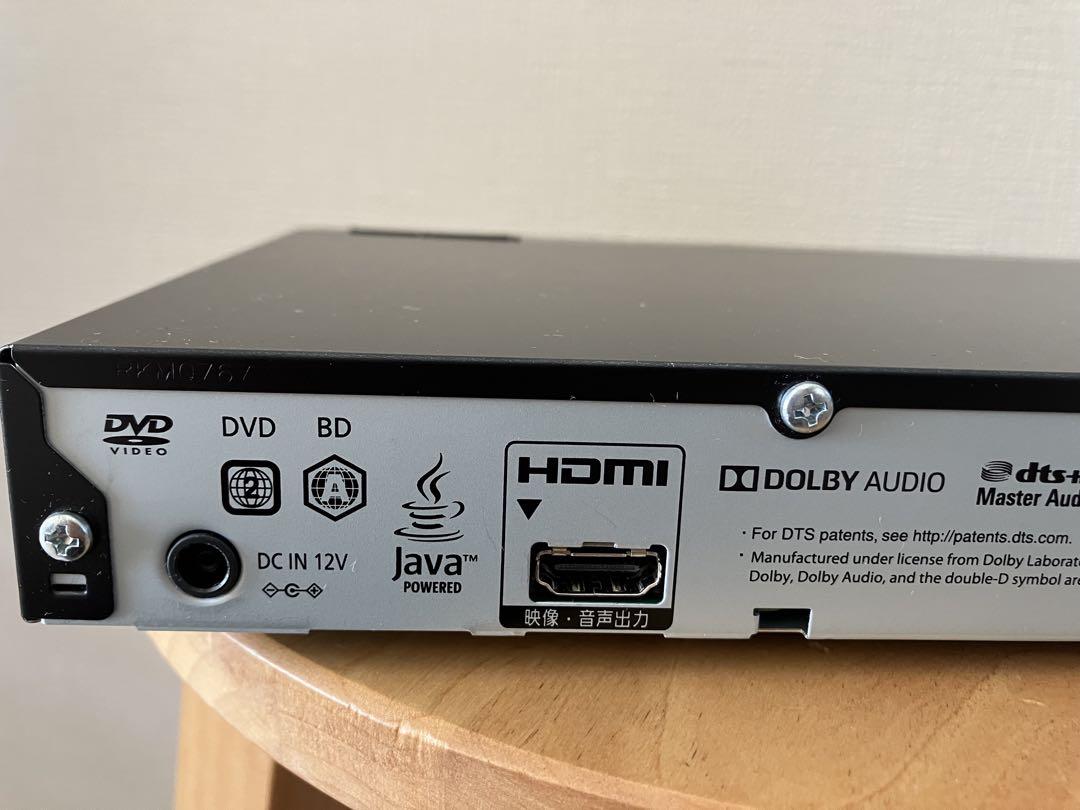 【2022年製】Panasonic DMP-BD90 ブルーレイプレーヤー