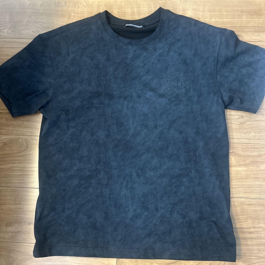 CHROME HEARTS ダークグレー 刺繍Tシャツ
