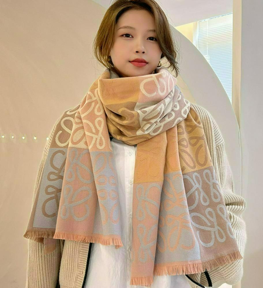 新品！大人気売れ筋商品！フラワー　マフラー　花柄　ストール　大人綺麗　上品