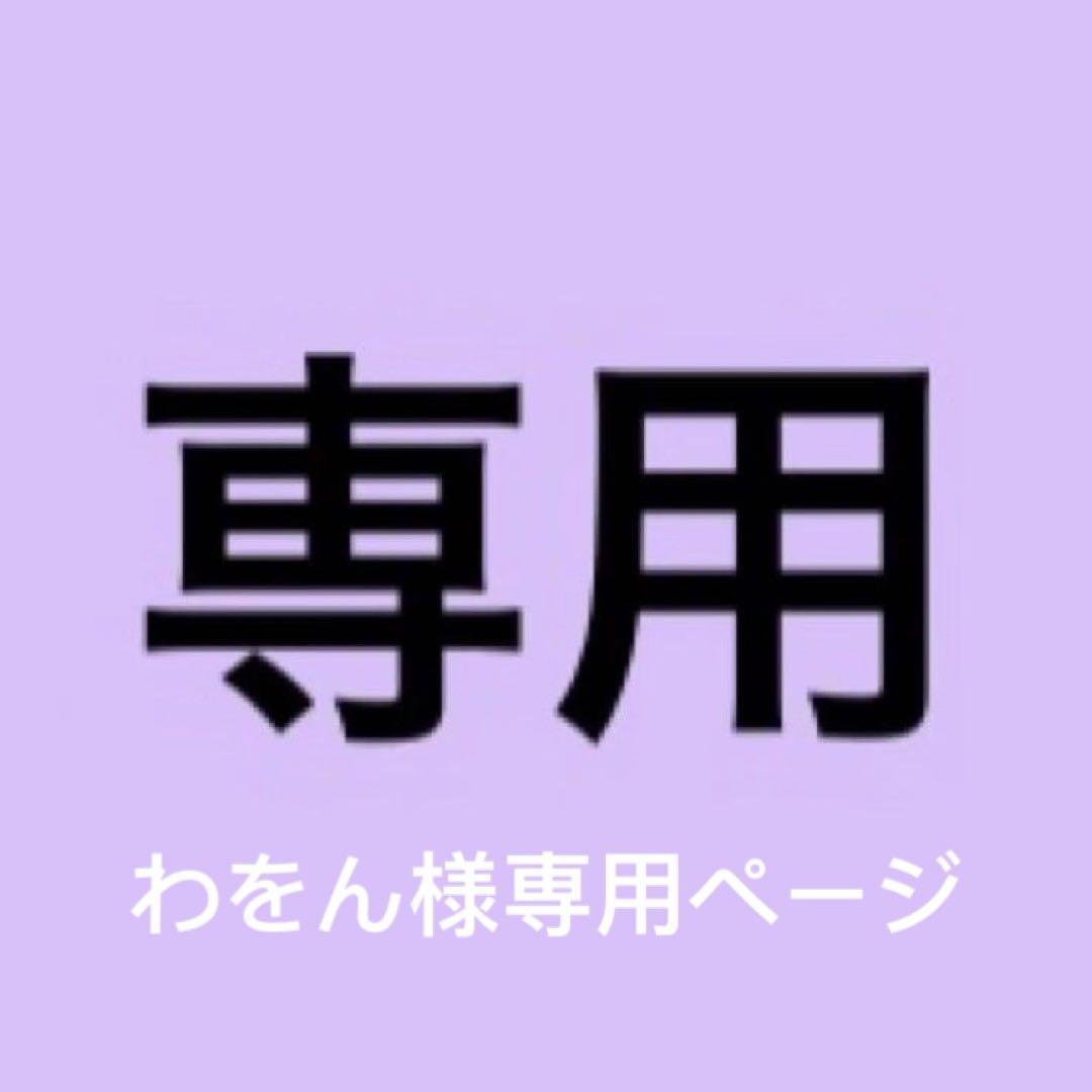 わをん様専用ページ
