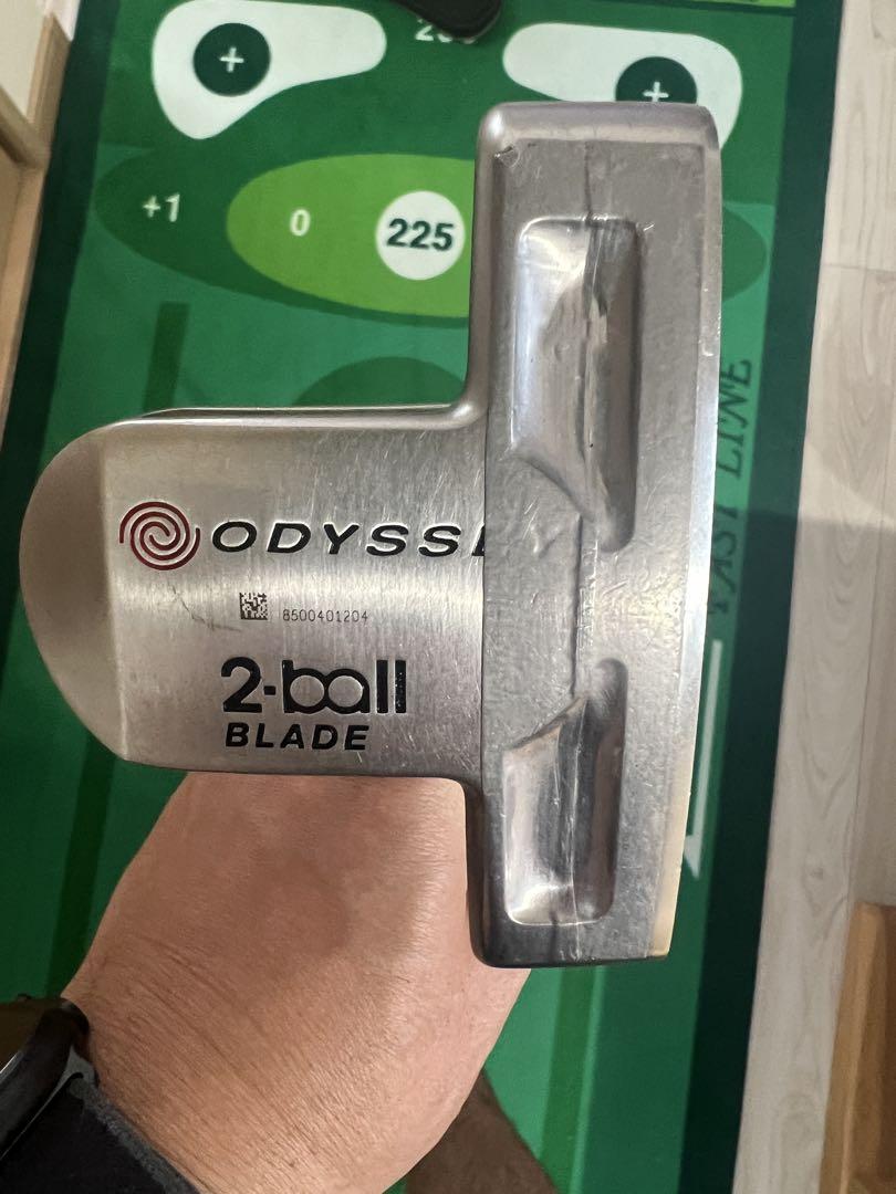 超美品 初代ホワイトホット2ボールブレードパター 35インチ