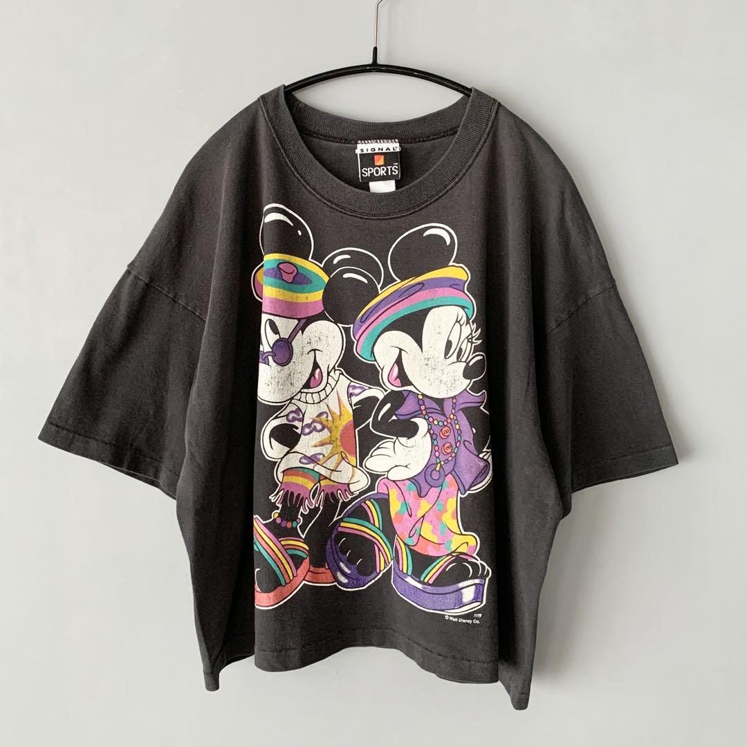 ディズニー ミッキーマウス 90’s ヴィンテージ クロップドTシャツ