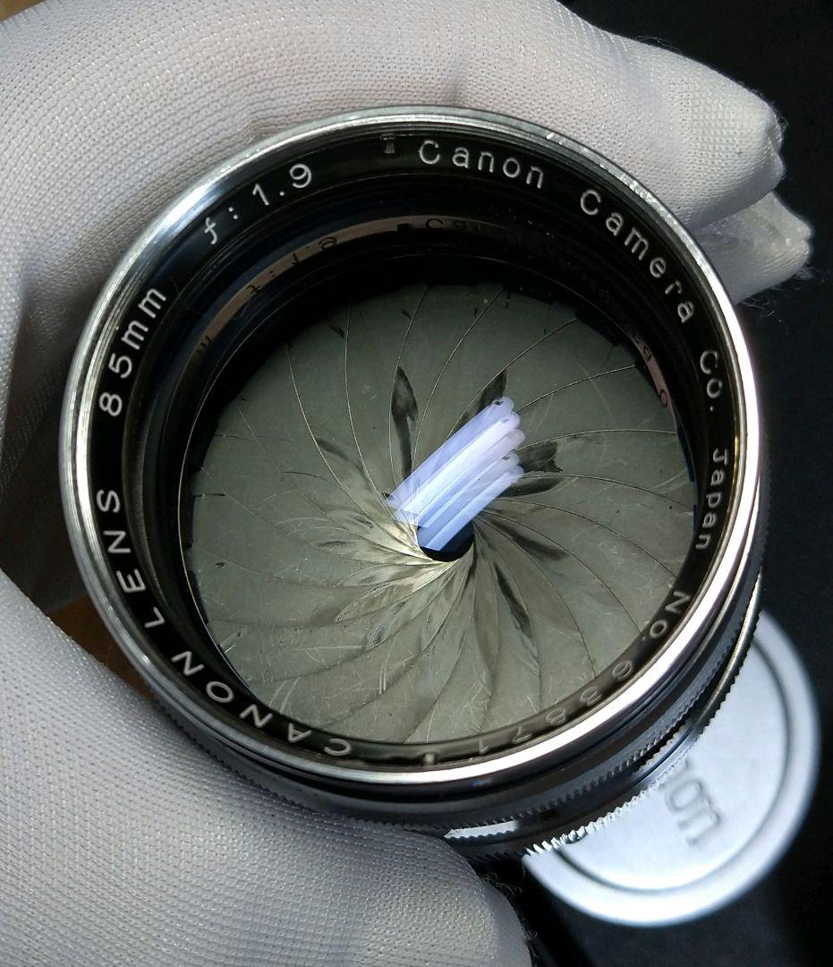美品！CANON ZOOM LENS 85㎜ f:1.9 66年前のビンテージ品