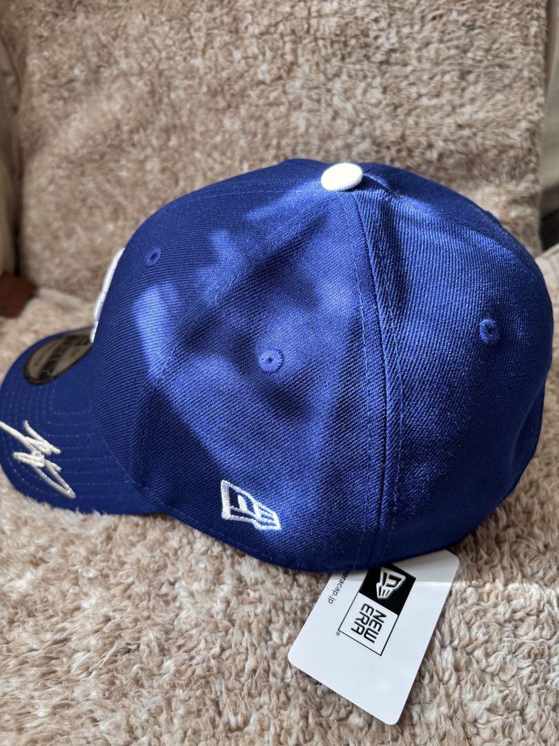 【新品】3/19開幕戦 大谷翔平サイン刺繍 ドジャース 9FORTY キャップ