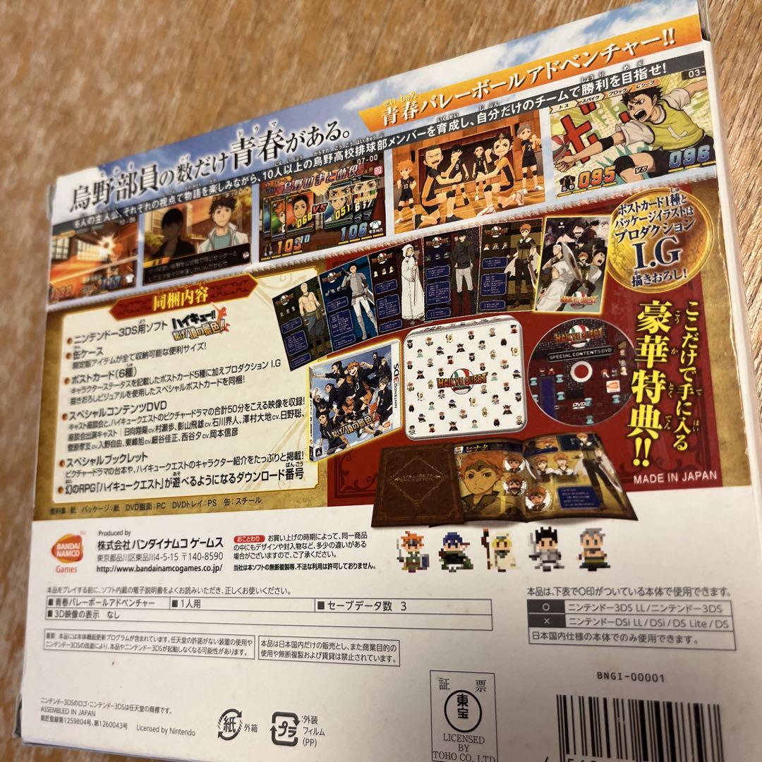 ハイキュー　3DS