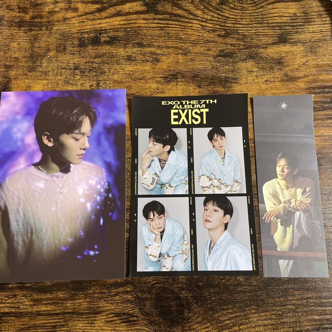 EXO チェン　ジョンデ　CHEN トレカ　カード　COEX  MUSEUM exo チェン ジョンデ トレカ カード chen メリシュオ メイリシュオ