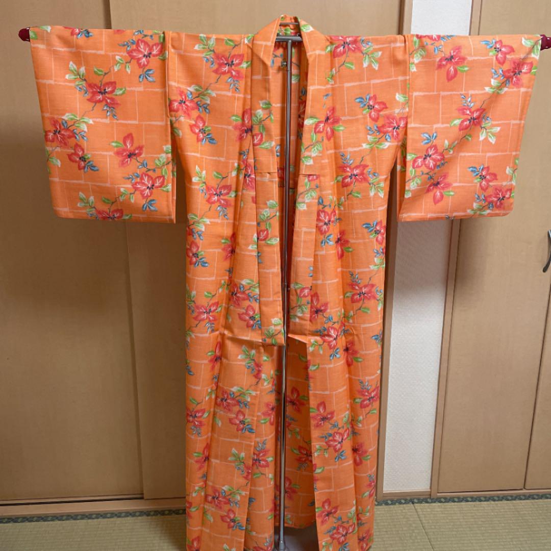 子供用着物2着セット(7歳頃〜13歳頃迄)双子コーデにいかが