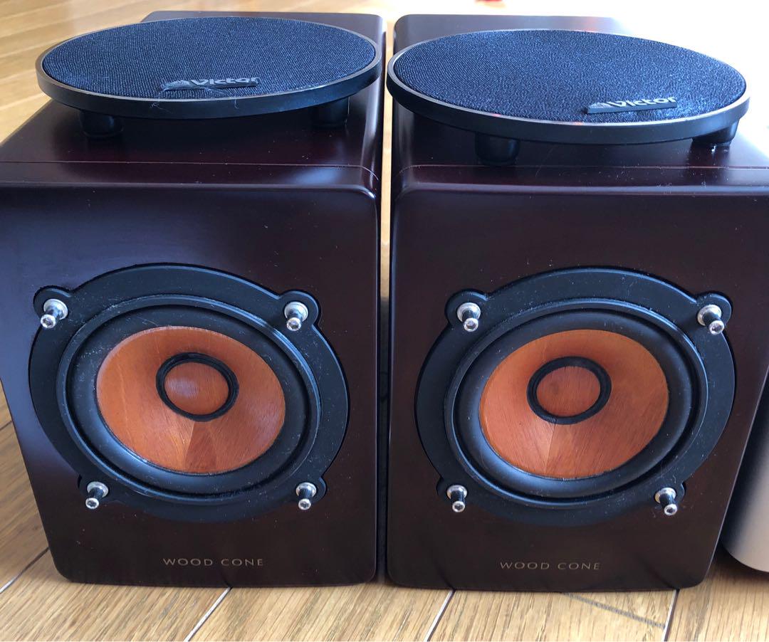 Victor・JVC EX-AR3 ウッドコーンコンポ オーディオ機器 Victor・JVC EX-AR3 ウッドコーンコンポ オーディオ機器