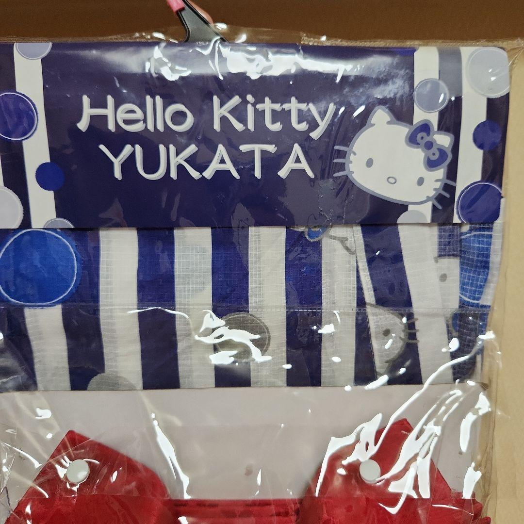 新品　ハローキティ　浴衣　帯　セット 希少