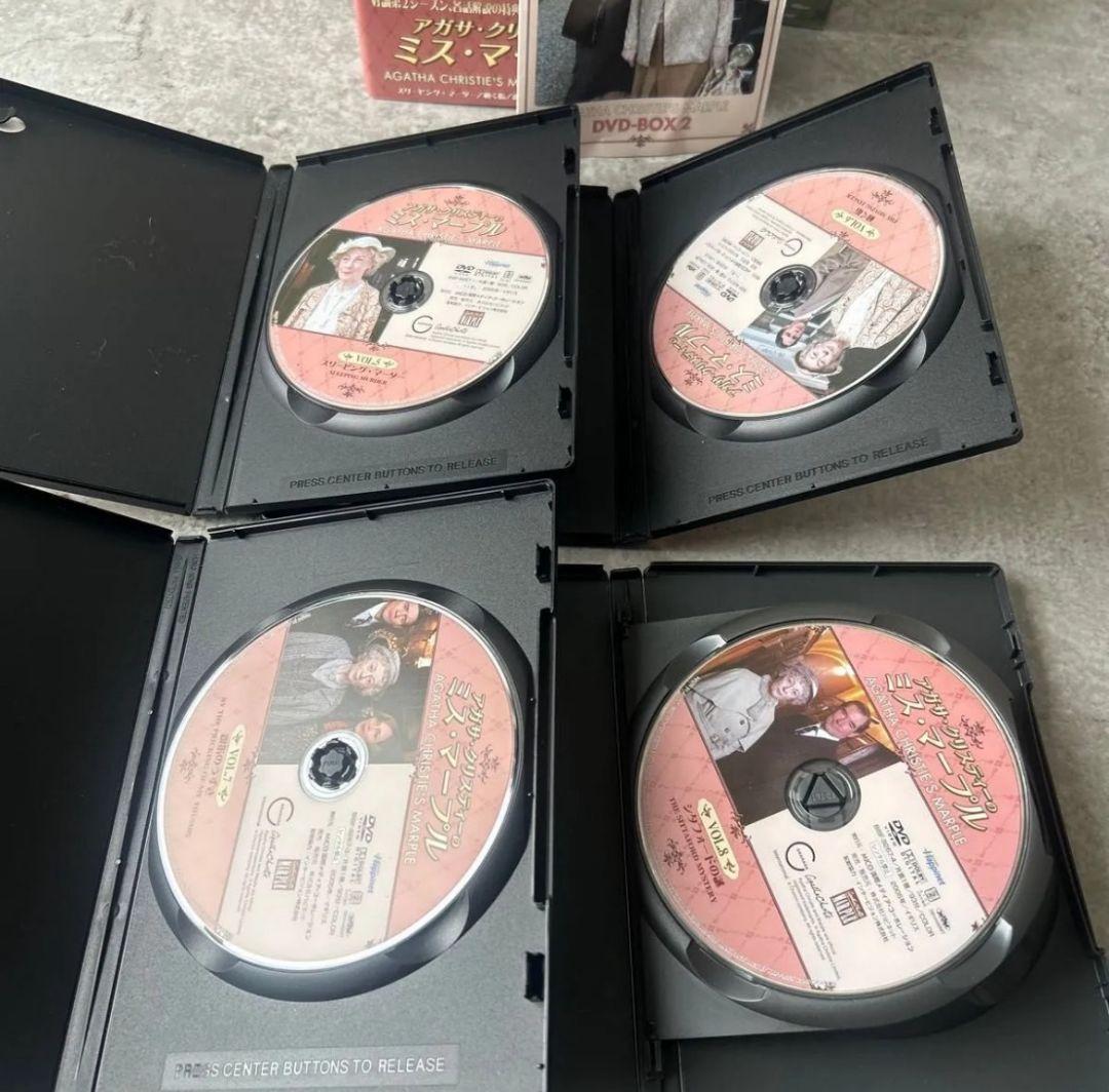 中古品☆アガサ・クリスティーのミス・マープル DVD-BOX 1〜6 セット