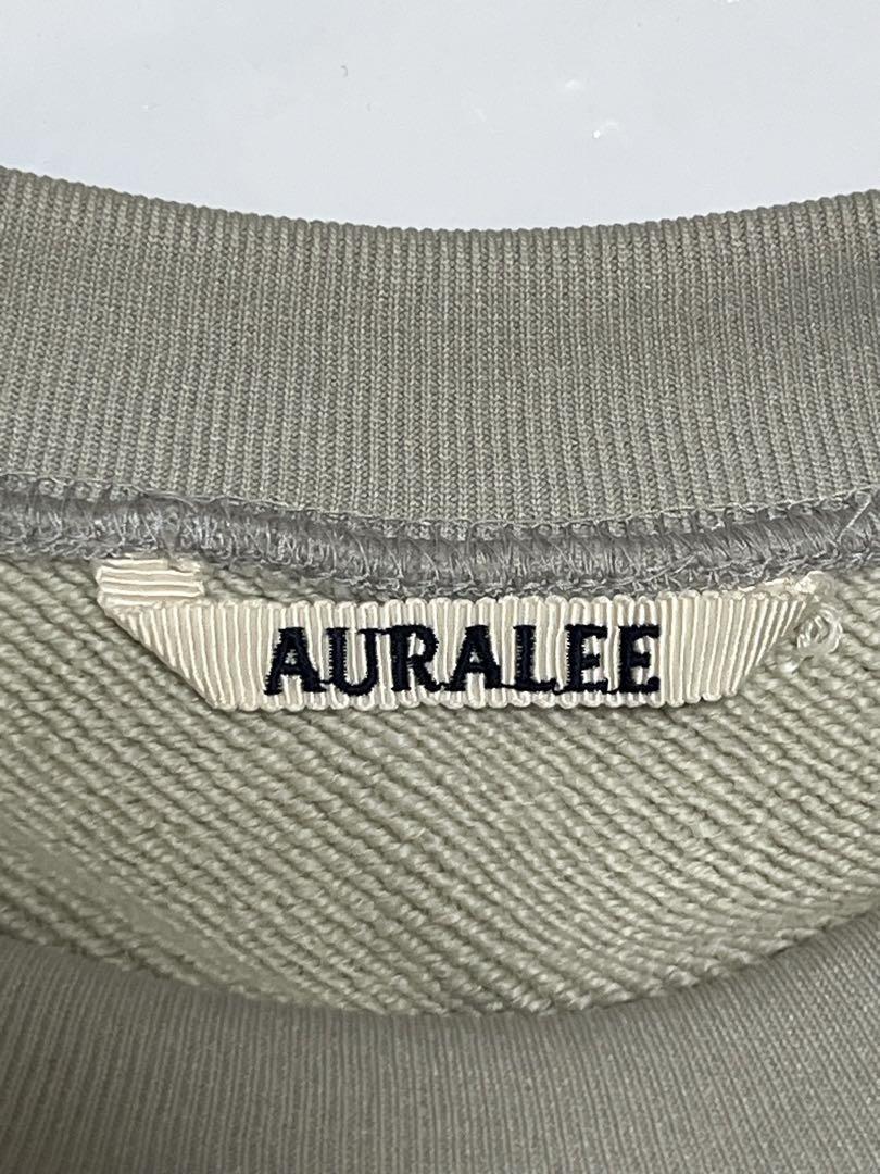 AURALEE アッシュグリーン スウェット 4(XL)