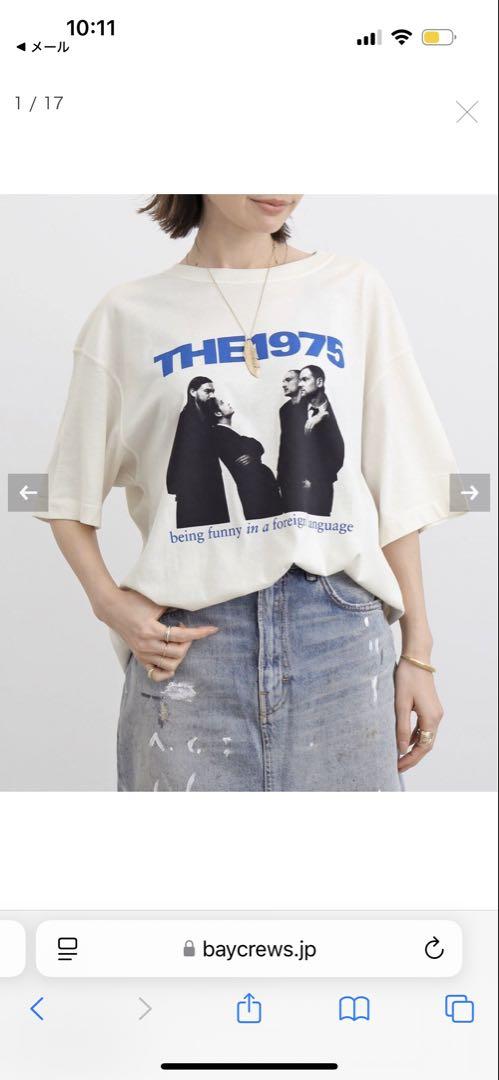 THE1975 オーバーサイズTシャツ