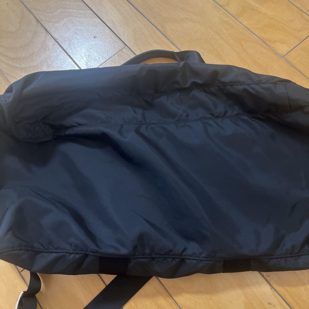 agnis b. voyage ボストンバッグ ブラック ポーチ付き3way