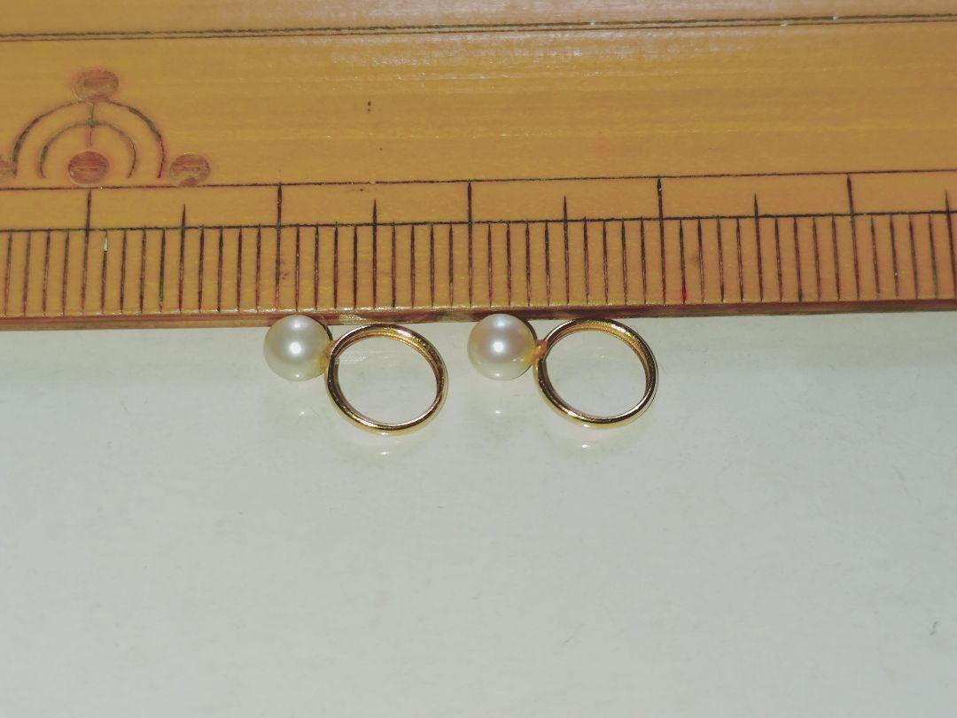 超激安 18K ベビーパールのピアスチャーム（両耳用） アクセサリー