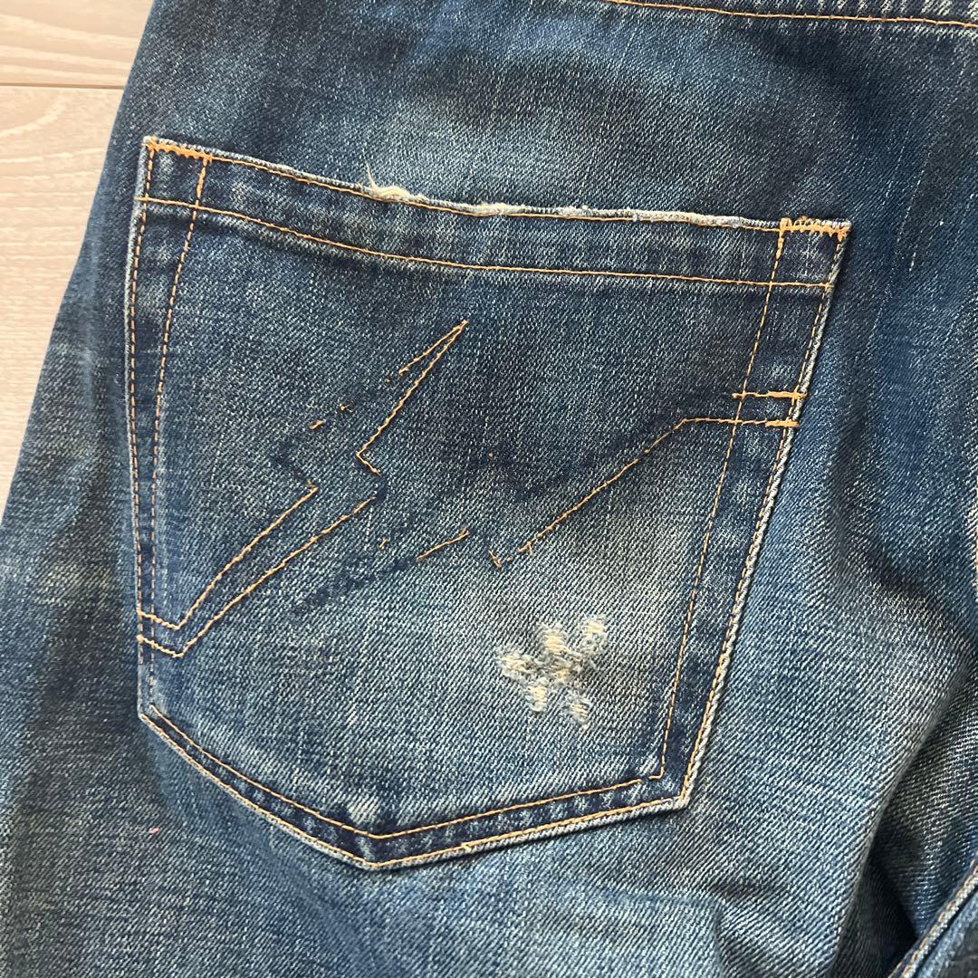 レアLevi’s Fenom fragment ダメージ　ストレートジーンズ
