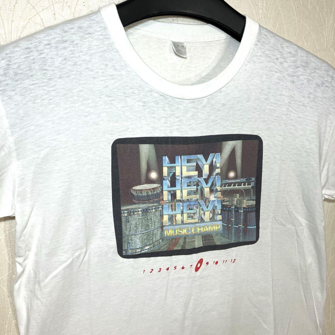 90s　当時物　ダウンタウン　HEY!HEY!HEY! 初期T　フジテレビ