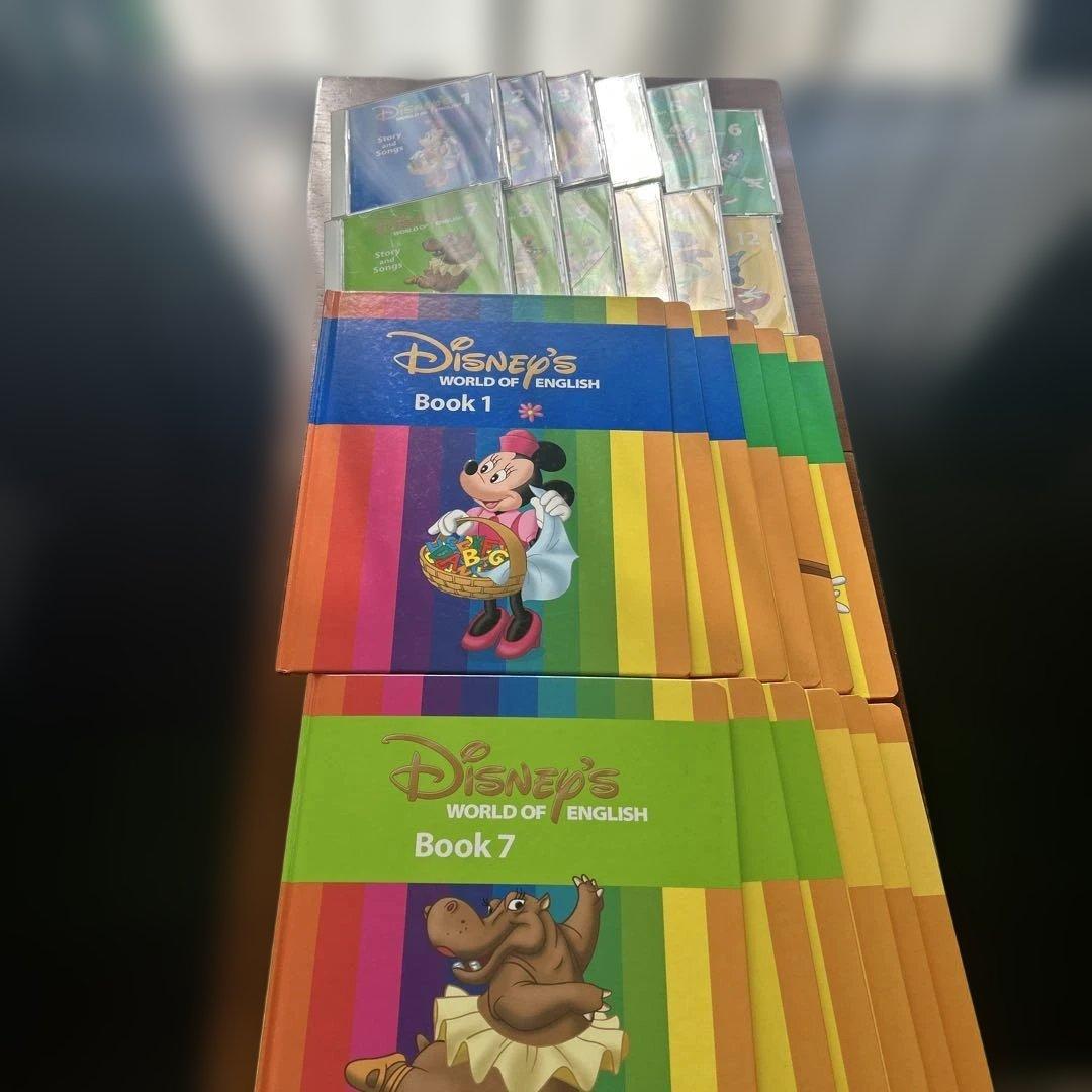 ディズニー ワールドオブイングリッシュ 1から12目立った傷や汚れなし