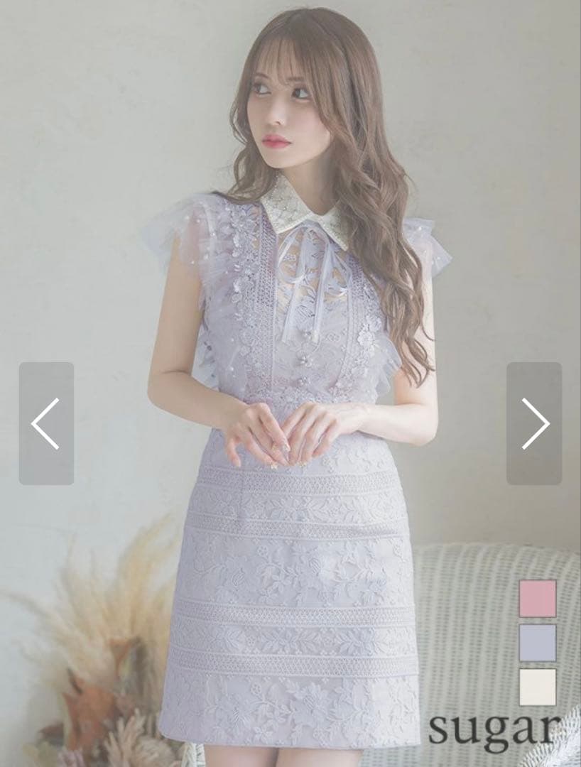 【新品タグ付き】ローブドフルール キャバドレス