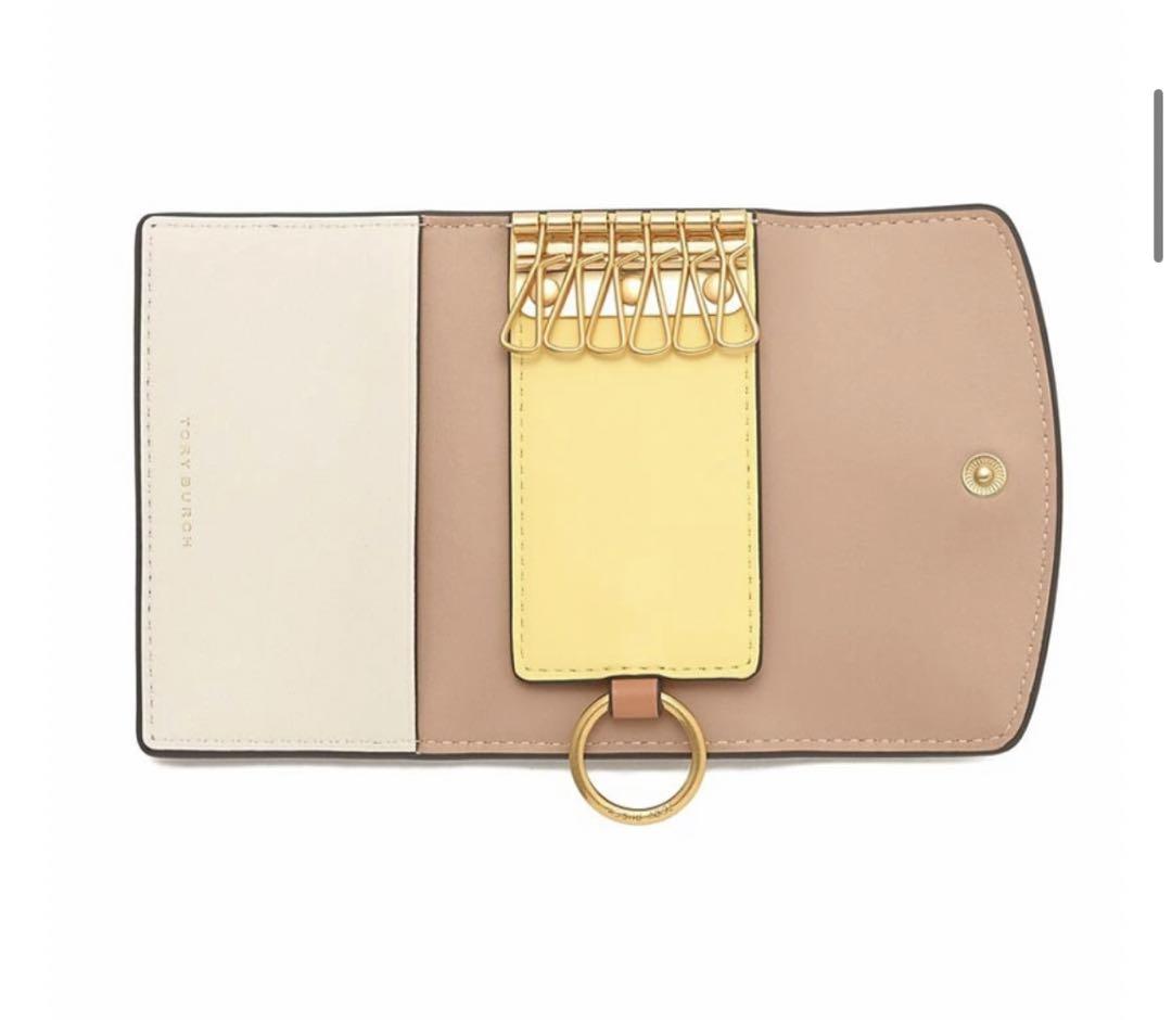 ★新品TORY BURCH 146557ロビンソン ペブルド キーケース