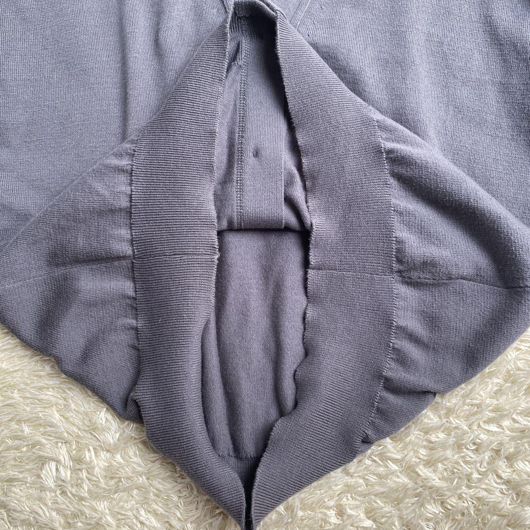 JOHN SMEDLEY 24G 日本別注 S4578 カーディガン グレー