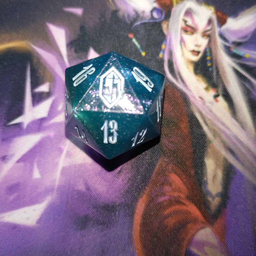MTG 20面ダイス FFコラボ クリスタルダイス プレリリース - メルカリ