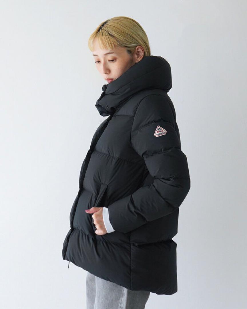 ピレネックス PYRENEX エローラ ELAURA 黒　38 美品　ダウン