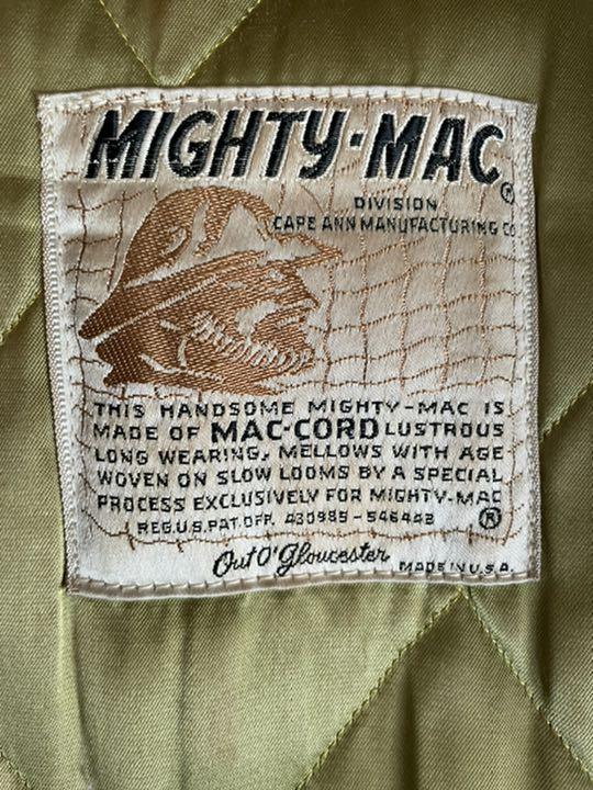 MIGHTY-MAC コーデュロイジャケット USA製