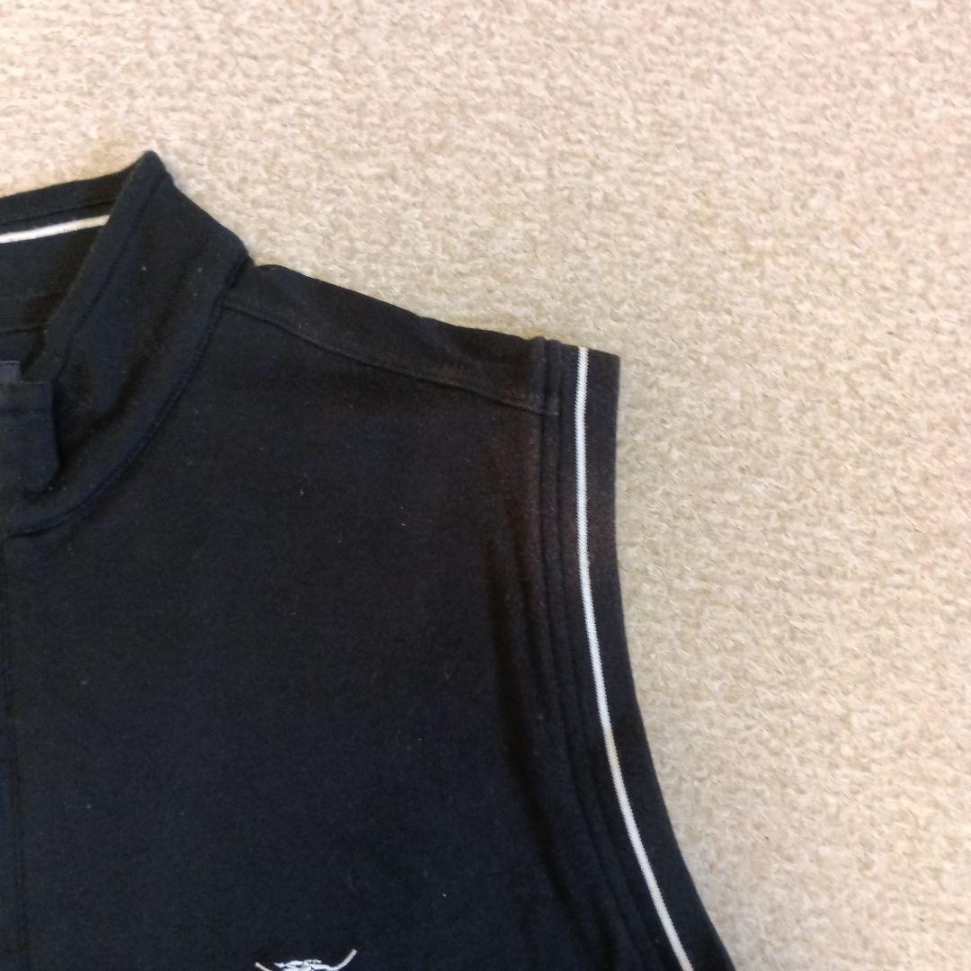 BURBERRY GOLF ブラック Lサイズ ハーフジップ - メルカリ