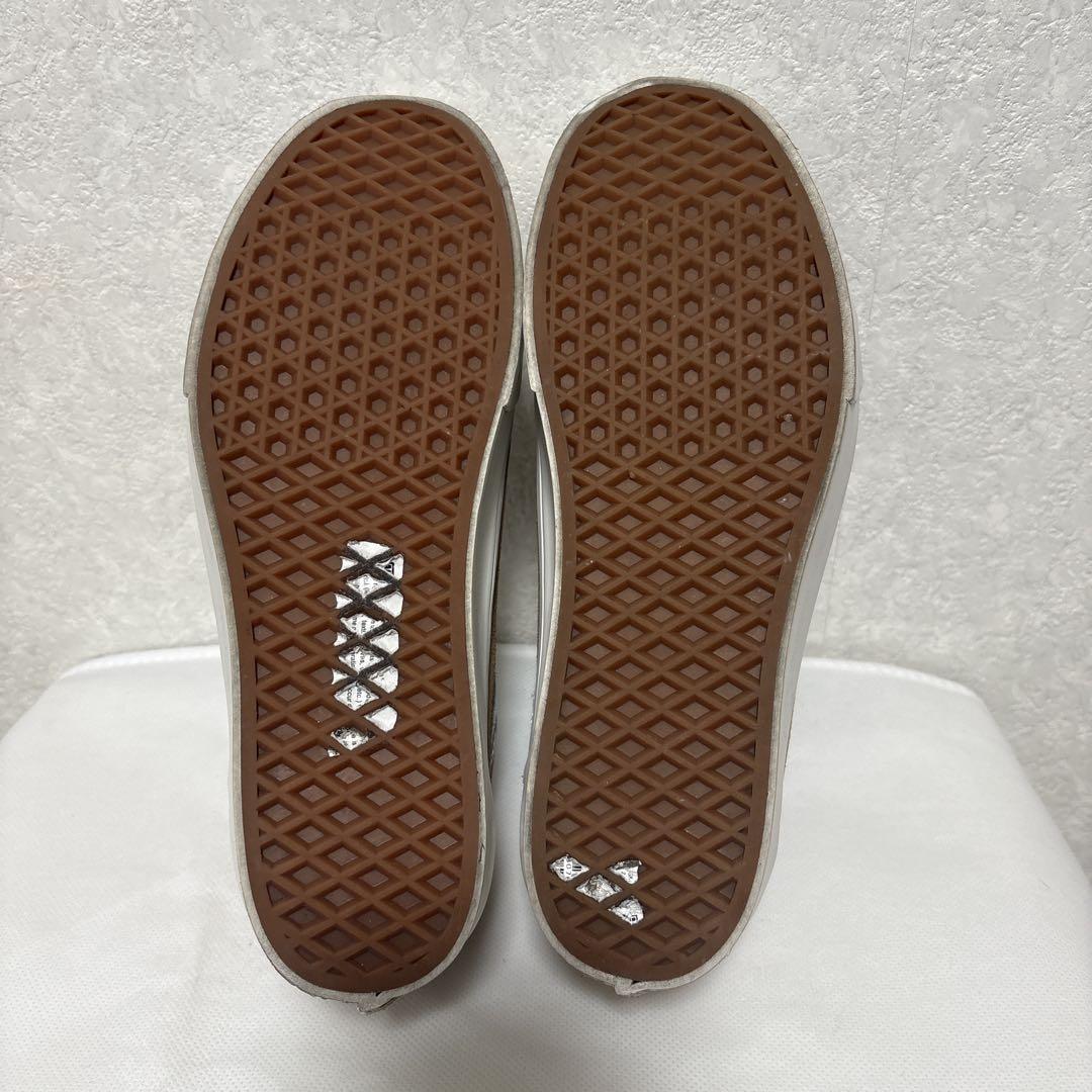 vans × アダムエロペ 厚底 old skool ベージュ 27cm メンズ