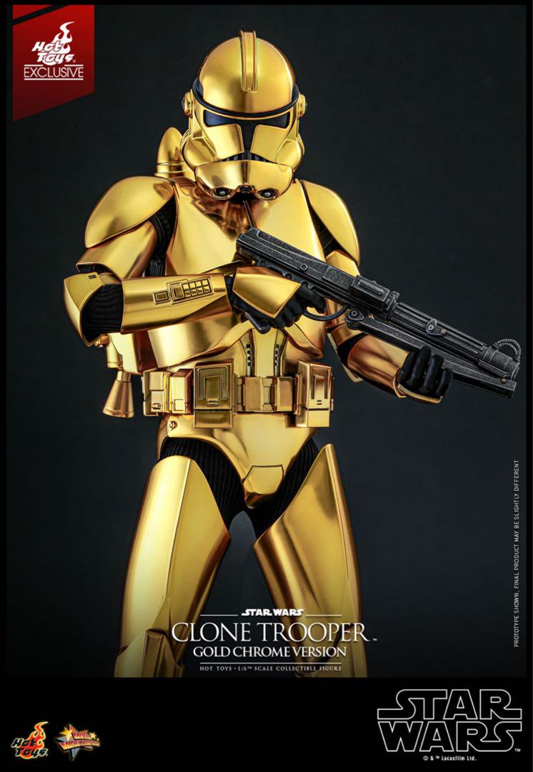 【トイサピ限定】 スター・ウォーズ クローン・トルーパー　ゴールド・クロム版