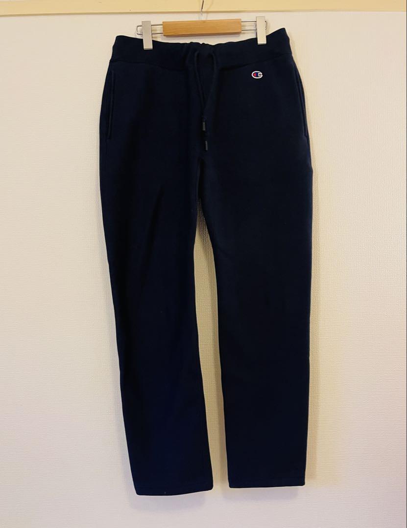 Champion reverse weave ネイビー スウェットパンツ